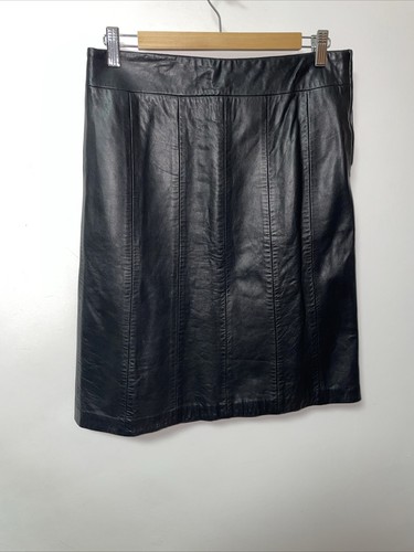Retro black leather - -,