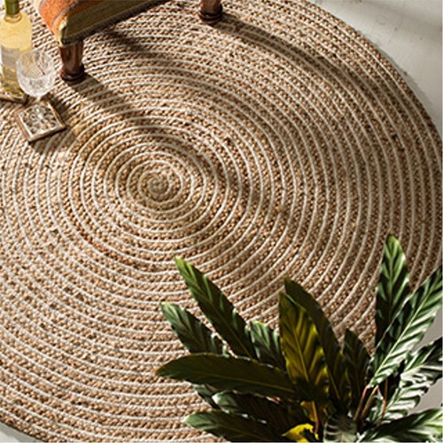Large round natural 100 - natural, 100%