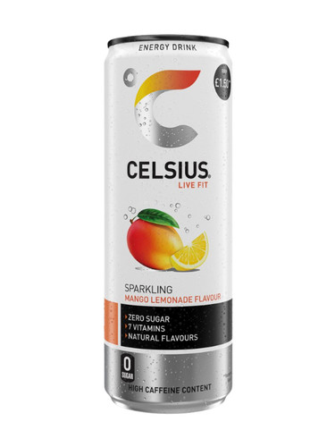 Celsius energy drink mango - drink,
