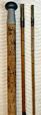 Split Cane Spinning Rod MARTINEZ & BIRD WINDRUSH 3 Piece 10’ 6” Vintage with Bag