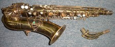 Martin HandCraft Low-Pitch Alto Saxophone 1929 Elkhart, Ind. NO case.  Not musty