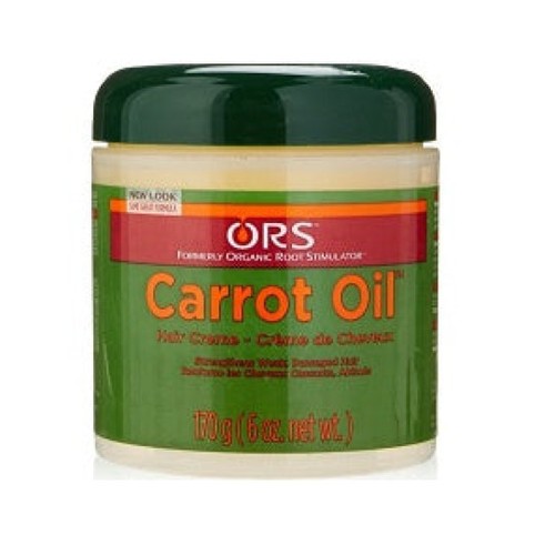 Ors carrot oil jar 6oz - carrot,