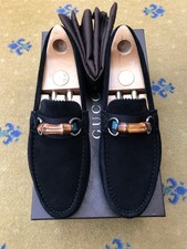 Gucci Loafers Suede Shoes