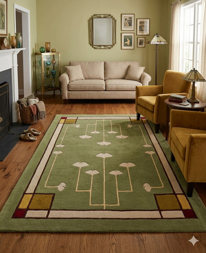 Hand tufted wool - hand, deco