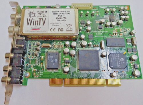 Hauppauge wintv hvr - hauppauge, wintv-hvr-1300