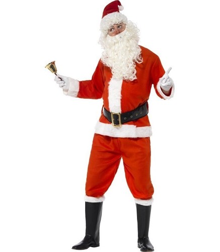 Mens deluxe santa costume - santa,