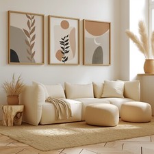 Neutral Cream Beige Wall Art
