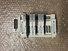 SMC SS5V1-MLK036 Manifold, W/ 5 X SV1100-5FUD Solenoid Valves