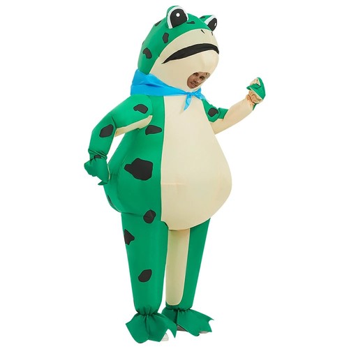 Inflatable frog costume adult - inflatable,