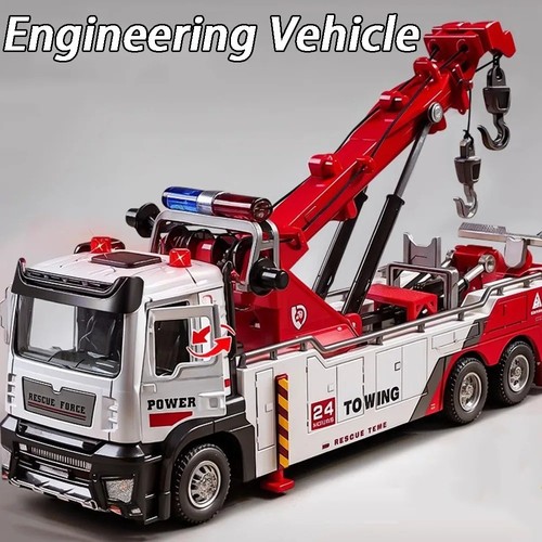 Tow truck metal alloy - truck,