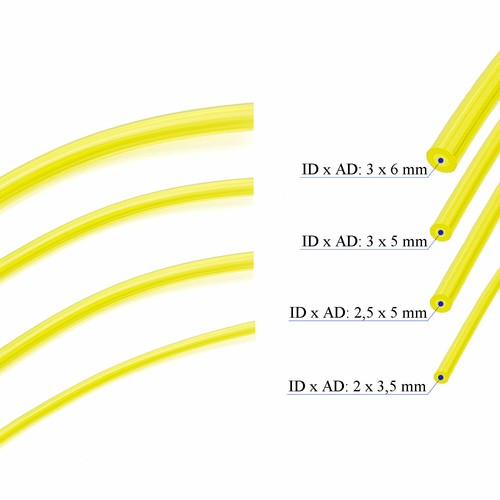 Fuel petrol hose - oil, 60cm