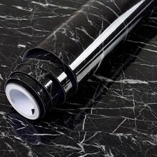 Black Marble Self Adhesive