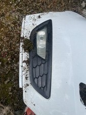 FORD FOCUS MK3.5 ST GLOSS BLACK FRONT BUMPER FOG LIGHT COVERS SURROUNDS GRILLES