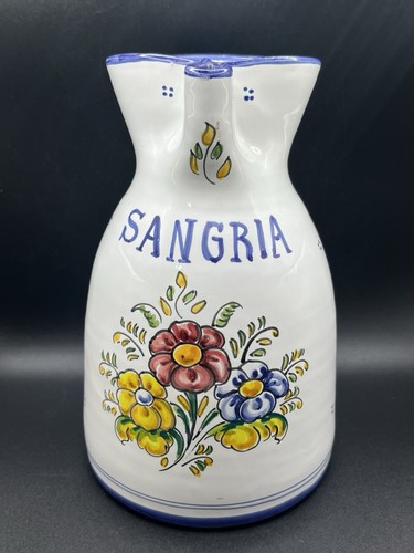 Vtg sangria pitcher spanish - vtg,