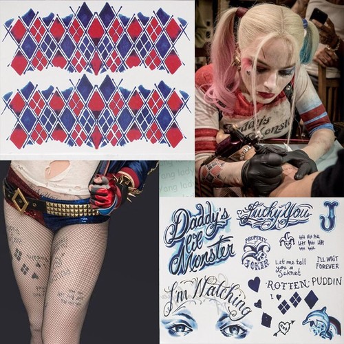 Temporary body tattoo harley - temporary,
