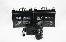 SHOPRIDER CADIZ 2 x 12v 36AH