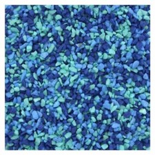 Aqua One Coloured Gravel Aquarium Decoration Natural Fish Tank Substrate 2mm 2kg