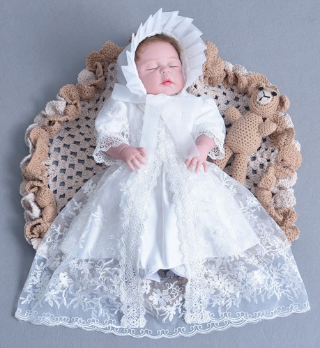 Girls white lace - girls, christening