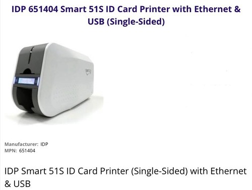 Idp 651404 smart 515 card - smart,