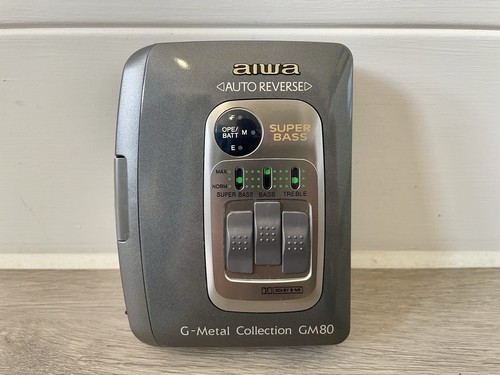 Aiwa gm80 metal stereo - aiwa,