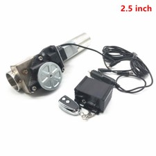 2.5" 63mm Type Electric Exhaust Catback Downpipe E-Cutout Valve System Remote 