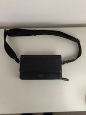 Smythson Black Panama Leather