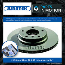 2x Brake Discs Pair Vented