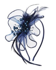 Looped Pearls Fascinator Alice