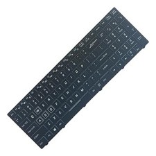 Backlit Laptop Keyboard US RGB Black for Clevo N850 N857HK Cvm15F2300J430M