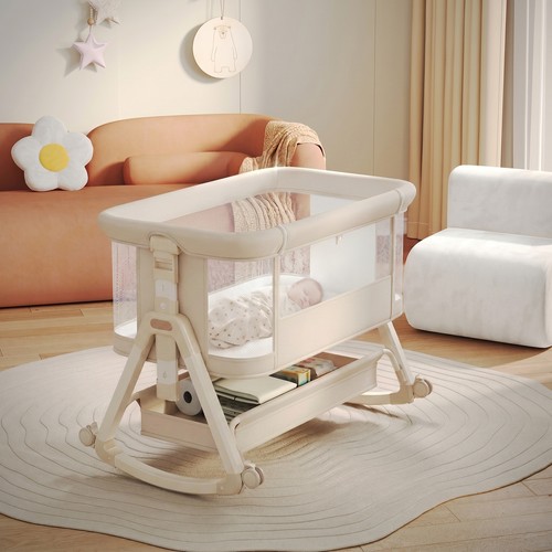 Baby bedside crib - bedside, crib,6