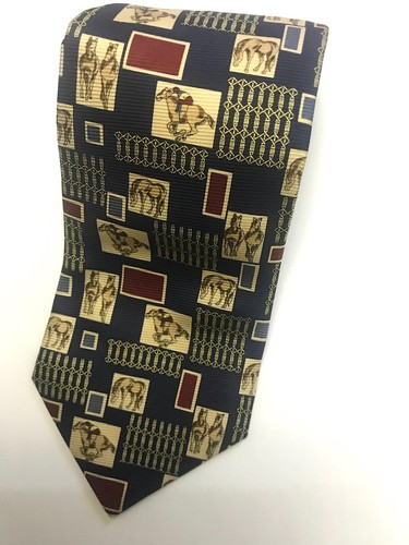 Horse racing silk tie - horse,