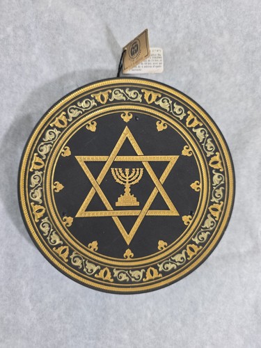 Damascene gold star david - of,