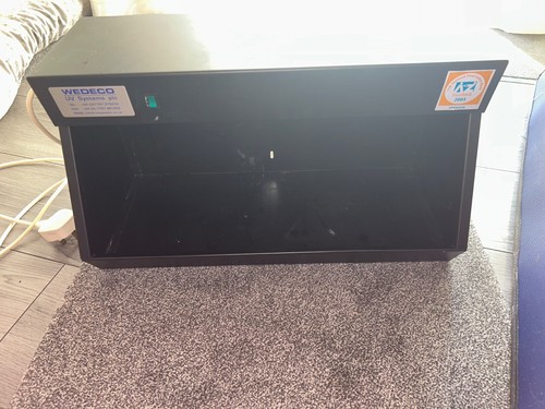 Wedeco system used - uv, and