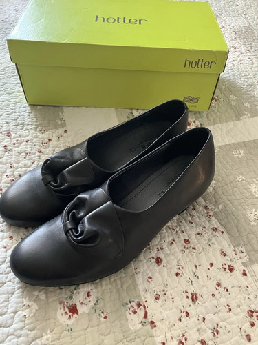 Hotter donna black leather - donna,