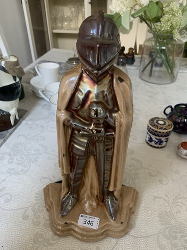 Vintage enamelled knight - vintage,