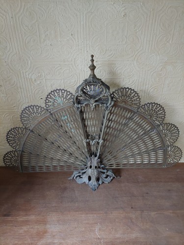 Vintage french brass peacock - french,