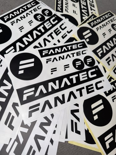 Fanatec racing sim - racing, sticker