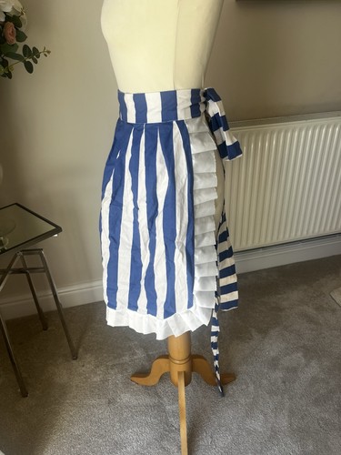 Vintage apron pleated pinny - pleated,