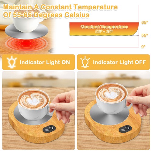 Heating coaster warmer smart - warmer,