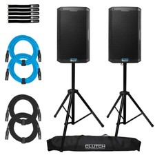 Alto Professional TS410XUS 10" Active Powered DJ Pro Audio Speakers Pair w St...