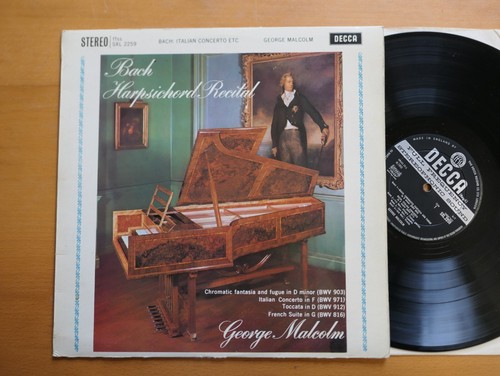 Sxl 2259 ed2 bach - bach, harpsichord