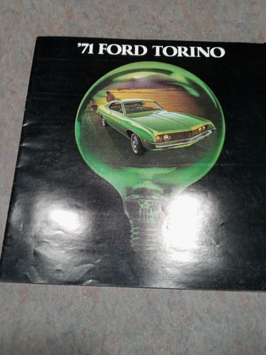 1971 ford torino car brochure - ford,
