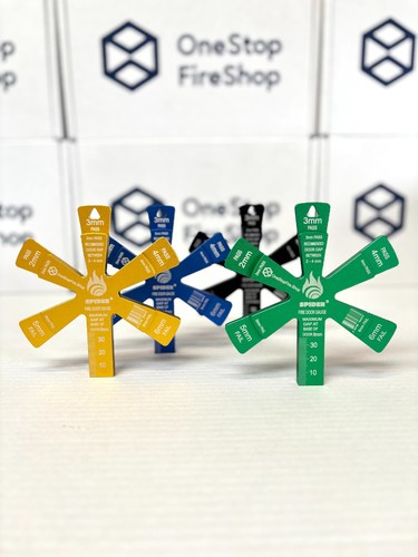 Fire safety spider gauge - fire,