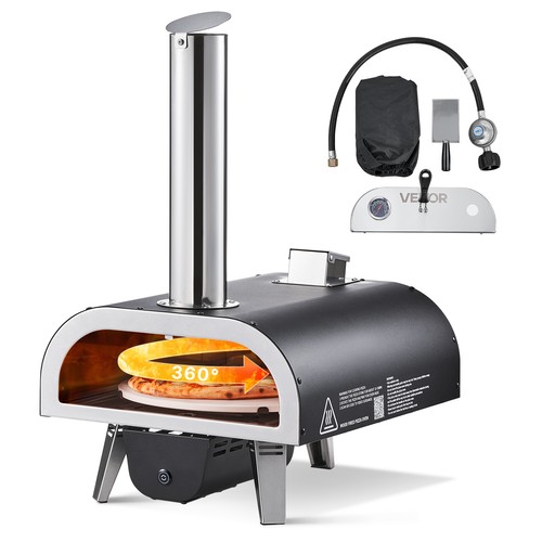 Vevor dual fuel pizza - fuel, oven
