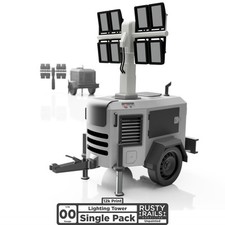 RRM062 Rusty Rails OO Gauge Lighting Tower - Unpainted 3D Print