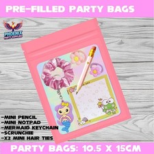 PRE FILLED PARTY BAGS PARTY FAVOURS BOYS GIRLS KIDS PARTY FILLERS (MIN ORDER 6)