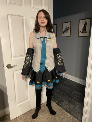 Hatsune miku vocaloid cosplay - vocaloid,