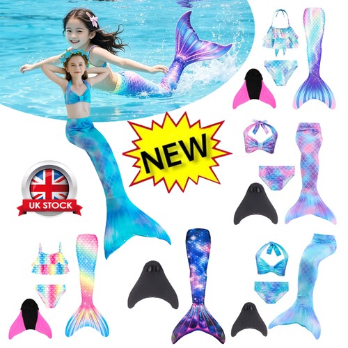Girls mermaid tail swimming - girls,