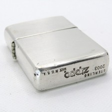 Sterling Silver 925 Zippo Oil
