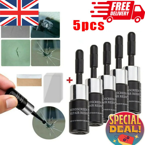 Windshield repair kit fix - 5x,